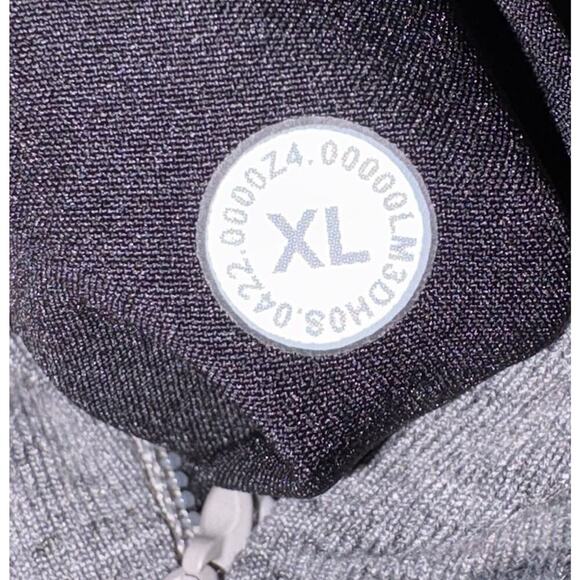 Lululemon Gray Surge Warm Half Zip Pullover Mens Size XL (1922) - Picture 5 of 5